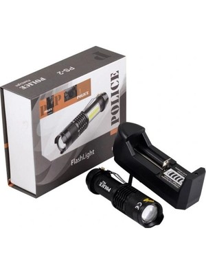 Renas Store Ps-2 Cree Q5 Cob LED Teknolojisi, 200M Menzili Şarj Edilebilir Yapısıyla Cebinizdeki Güçlü
