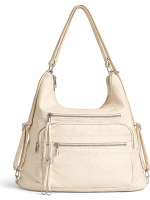 PaminBags Aksesuar Paminbags Yumuşak Kumaşlı Sırt Kulllanımlı Salaş 6 Çanta PMN0029