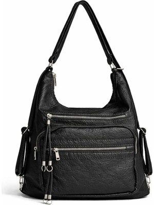 PaminBags Aksesuar Paminbags Yumuşak Kumaşlı Sırt Kulllanımlı Salaş 6 Çanta PMN0029