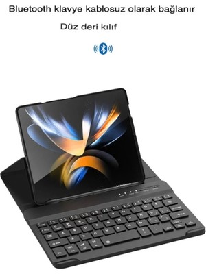 Renas Store Universal Universal Kılıf Fold Klavye - Siyah