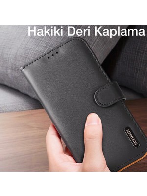 Dux Ducis iPhone 13 Pro Max Kılıf Mıknatıslı Cüzdanlı Deri Kılıf Hivo SERIES-(5775)
