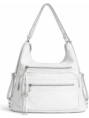 PaminBags Aksesuar Paminbags Yumuşak Kumaşlı Sırt Kulllanımlı Salaş 6 Çanta PMN0029