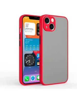 iPhone 13 6.1inç Kamera Korumalı Premium Silikon KILIF-(5775)