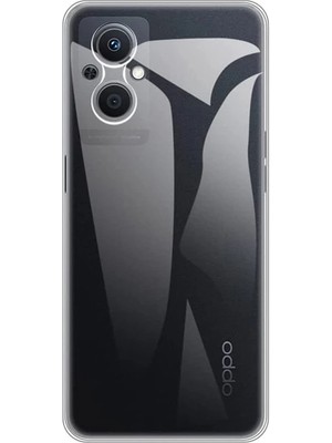 Ally Oppo A96 5g Kılıf Kamera Korumalı Ultra Ince Şeffaf Silikon KILIF-(5775)
