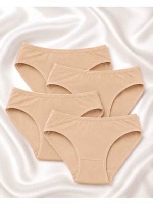 Skin Verse Penye Bikini Külot 4'lü Set