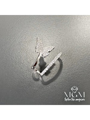 Renas Store Zirkon Taşlı Detaylı Küpe - KP00127