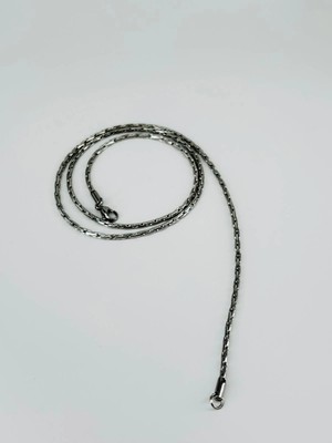 Renas Store Rodyum Çelik Erkek Kolye 60 cm - EKL0021