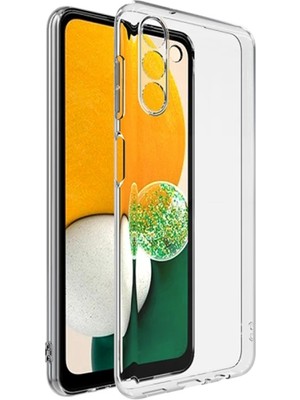 Ally Sm Galaxy A13 5g Kılıf Kamera Korumalı Ultra Ince Şeffaf SILIKON-(5775)