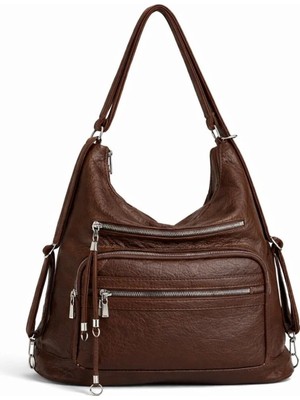 PaminBags Aksesuar Paminbags Yumuşak Kumaşlı Sırt Kulllanımlı Salaş 6 Çanta PMN0029