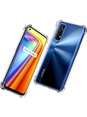 Ally Oppo Realme 7 Anti-Drop Silikon Kılıf Shockproof KILIF-(5775)