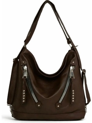 PaminBags Aksesuar Paminbags Yumuşak Kumaş Sırt Kullanımlı Salaş 2 Çanta PMN0025