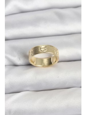 Renas Store Gold Renk Model Kadın Yüzük - TJ-BYK3910