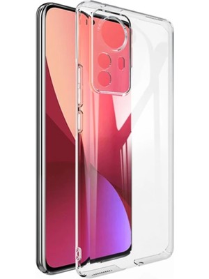 Ally Xiaomi 12 Kılıf Kamera Korumalı Ultra Ince Şeffaf Silikon KILIF-(5775)