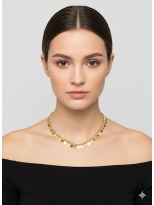 Renas Store Kaplama Zincir Pirinç cm Kolye Zincir 45 cm - KL0260
