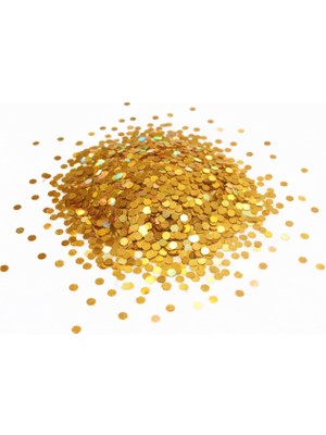 AyrStore Epoksi Reçine Sim & Glitter Seti, Mum Simi, Hobi Kendin Yap (Altın)