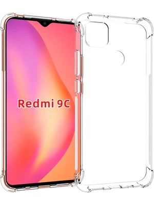 Xiaomi Mi Redmi 9c Anti-Drop Silikon Kılıf Shockproof KILIF-(5775)