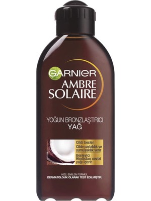AyrStore Ambre Solaire Ideal Bronzluk Bronzlaştırıcı Yağ (200 Ml)