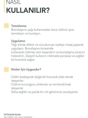 AyrStore Yoğun Bronzlaştırıcı Yağ 150 ml