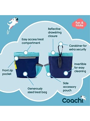 AyrStore Of Animals Coachi Tren ve Tedavi Çantası Lacivert ve Açık Mavi (2 Paketi)