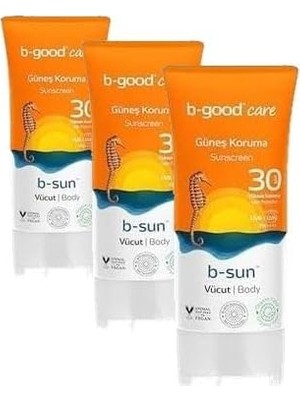 AyrStore Vücut Güneş Kremi SPF30 Plus 150 ml (3 Paketi)