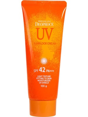 AyrStore Deoproce Cilt Tonunu Eşitleyen ve Aydınlatan Yüksek Koruma Faktörlü Güneş Kremi 100G Uv Sunblock Cream