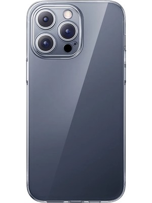 Baseus iPhone 15 Pro Max Lucent Serisi Ultra Ince Transparan KILIF-(5775)