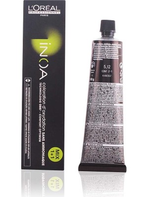 AyrStore L'oreal Professıonnel Parıs Inoa Saç Boyası 5.12 Açık Kahve Küllü Irize 60 ml