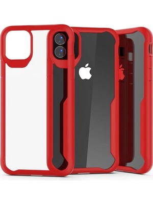 Iphone 11 Pro Max 6.5 Inch Shock Absorption Pc+Tpu Darbe Emici KILIF-(5775)