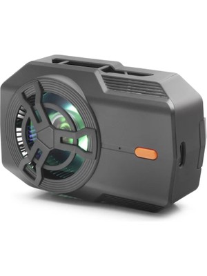 Renas Store Telefon Soğutucu Fan Bataryalı LED - Siyah HDX4394