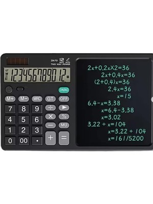 Renas Store ZR900 Siyah Yazı Tahtalı Hesap Makinesi