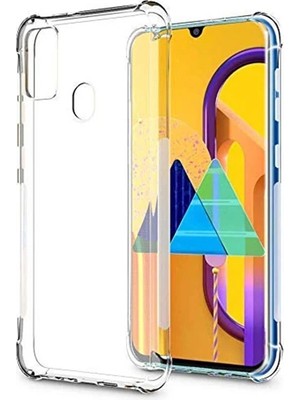 Ally Samsung Galaxy M30S Anti-Drop Darbe Emici Silikon KILIF-(5775)