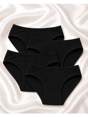 Skin Verse Penye Bikini Külot 4'lü Set