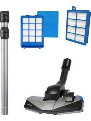 AyrStore Fc 9923 Süpürge Borusu Triactive Başlık Ön ve Filtre