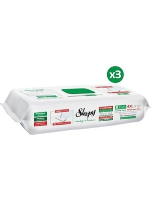 AyrStore Beyaz Sabun Katkılı Mopa Uyumlu Yer Temizlik Havlusu&mendili 3X50 (150 Yaprak)