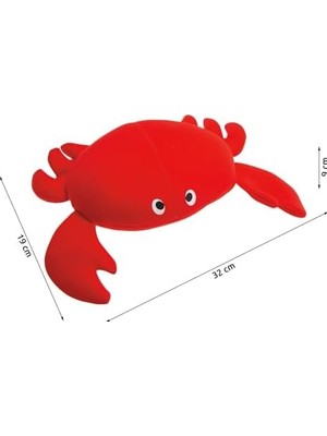 Crabsy 521734 Neopren Köpek Oyuncak L 30 cm W 23 cm H 9 cm Kırmızı