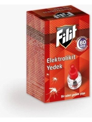 Filit Elektrolikit Yedek Şişe 60 Gece Sivrisinek Karasinek Kovucu