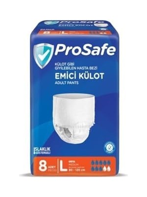 Prosafe Adult Pants Large N1 8x8 Büyük Boy Yetişkin Külot Bezi