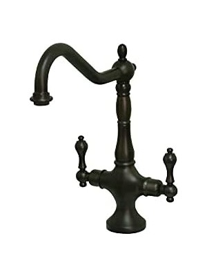 Pirinç KS1775ALLS Mutfak Faucetwithout Spr, Oil-Rubbed Bronz