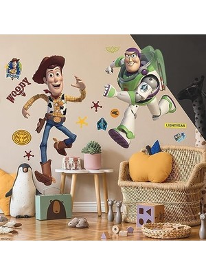 Toy Duvar Çıkartması/duvar Dövmesi Woody (127 Cm)