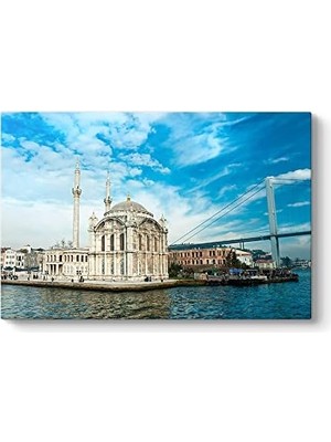 Büyük Mecidiye Camii Manzara Tablosu 90 x 60