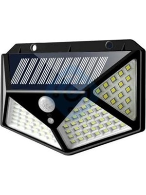 Die Grup Hareket Sensörlü Güneş Enerjili Bahçe Aydınlatması, 100 LED ve 3 Mod