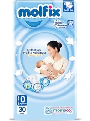 Molfix Bebek Bezi 3D Premature Ekonomik 30 Adet