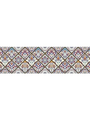 Mutfak Tezgah Arası Folyo Kaplama Folyosu Istanbul Lale Desen 60 x 200