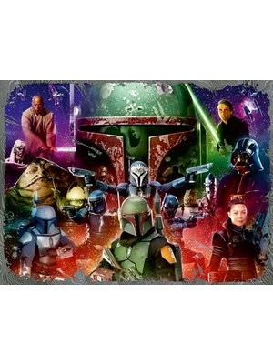 1500P Puzzle Sw Boba Fett, Yapboz