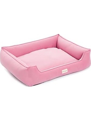 Tech Butiq Pet Leo Pembe Köpek Yatağı L 80X105CM