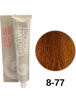 IColor Naturel Icolor Natural Tüp Boya 100ML. 8-77 Karamel