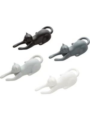 4'lü Sevimli Kedi Magnet Seti | Buzdolabı Magneti Magnetcats