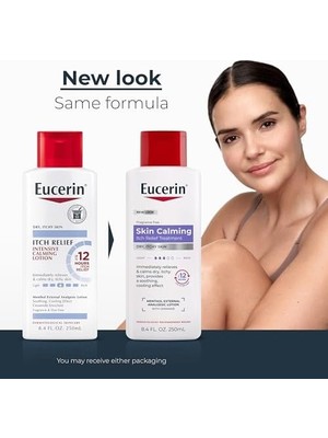 Eucerin Kaşıntı Giderici Yoğun Sakinleştirici Losyon, Hassas Kuru Ciltler Için Kaşıntıları Giderici Losyon, 8.4 Fl Oz Şişe