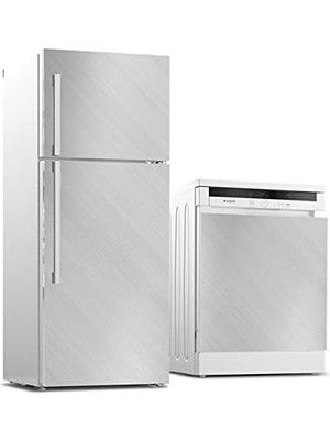 Buzdolabı ve Bulaşık Makinası Beyaz Eşya Kaplama Metal Plaka Desen