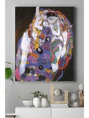 (PSTER16670) Klimt - The Virgin Sanatsal Kanvas Tablo 30 x 40